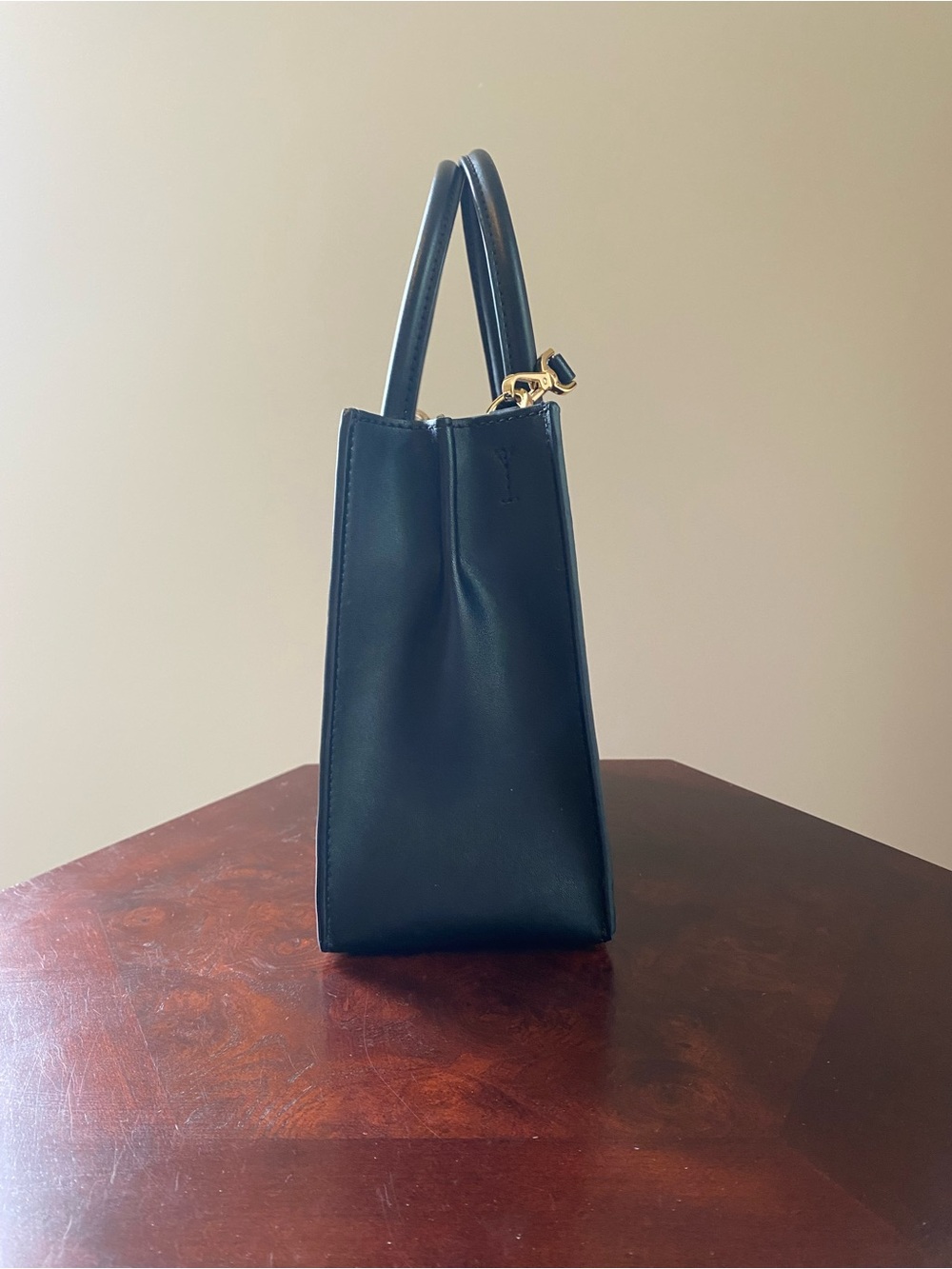 Michael Kors Mercer MK Logo Small Satchel with Crossbody Strap - Picture 7 of 12